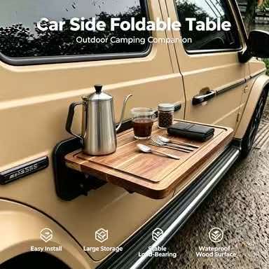 Folding Picnic Table - Snel op te zetten, aan de