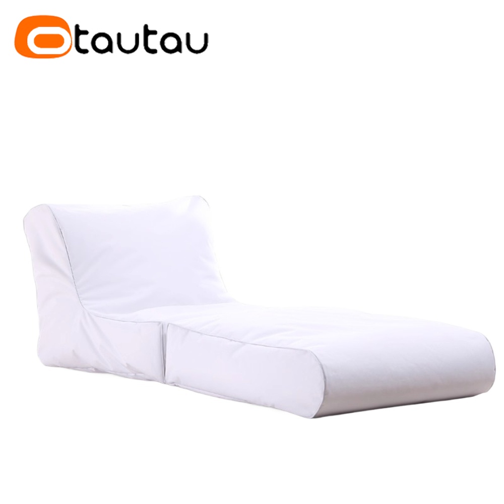 Outdoor Furniture Lounge Set - OTAUTAU Outdoor Dubbelzijdige Zitzakhoes Zwembadligstoel Opklapbare