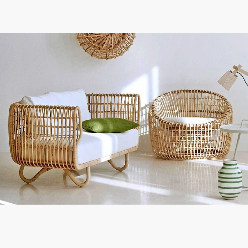 Outdoor Furniture Indonesia - Buitenbank Indonesië buitenbank vogelnest klein echt