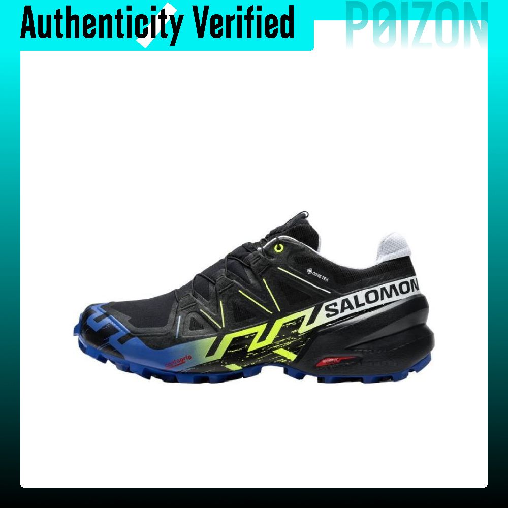 Salomon Shoes Speedcross 6 - SALOMON Speedcross 6 hardloopschoenen heren zwart
