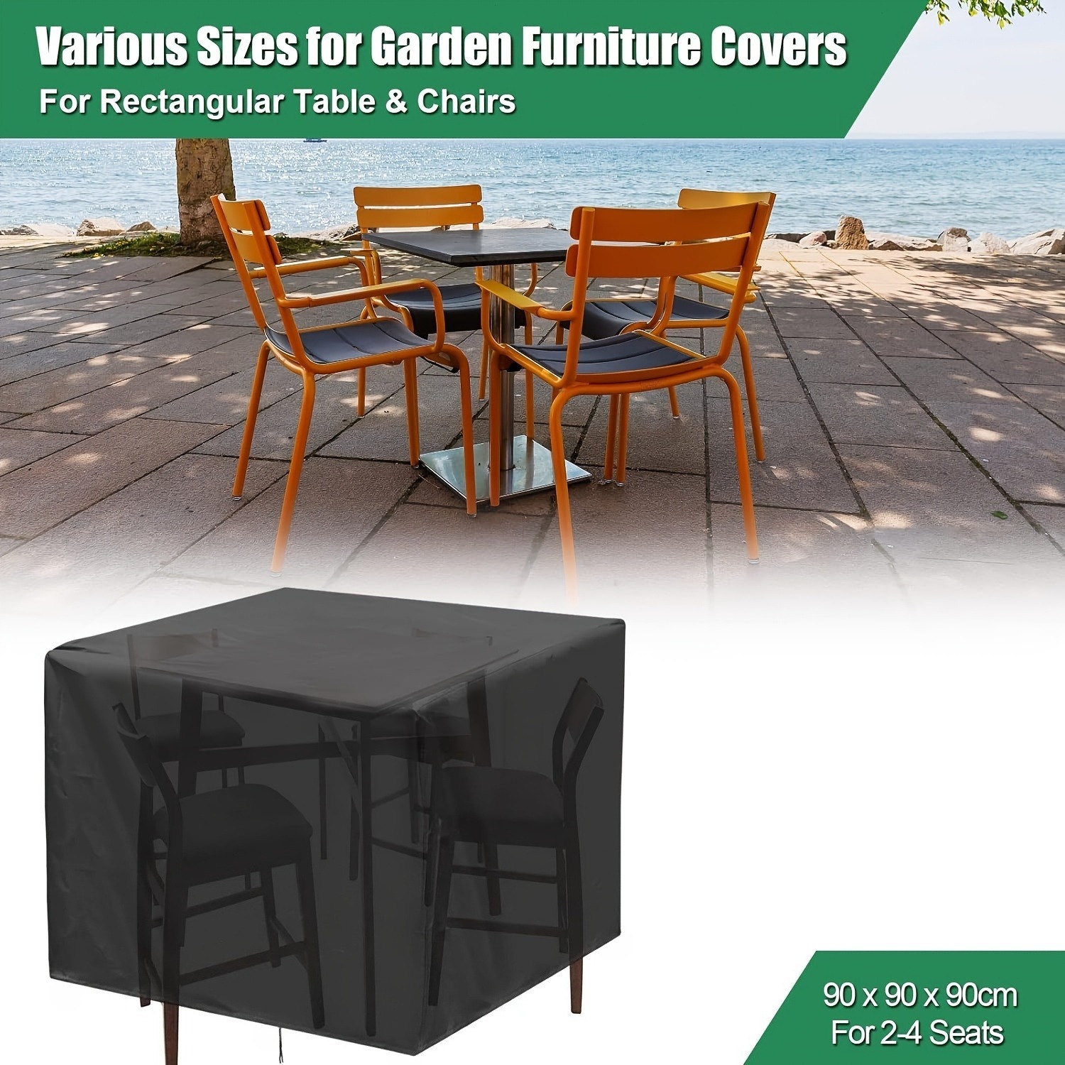 Outdoor Furniture For Patio - Robuuste 210D buitenmeubelhoes - waterdichte bescherming