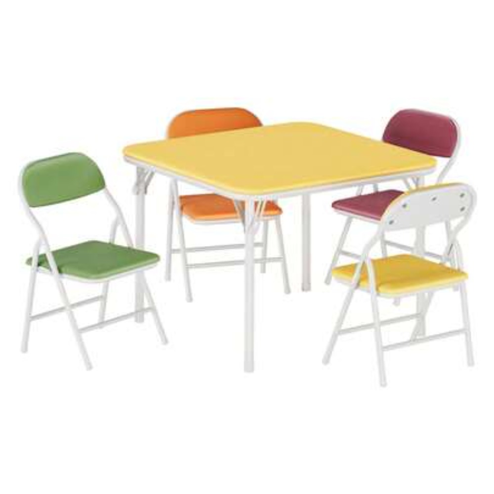 Folding Picnic Table - Inklapbare vierkante tafel- en stoelenset voor