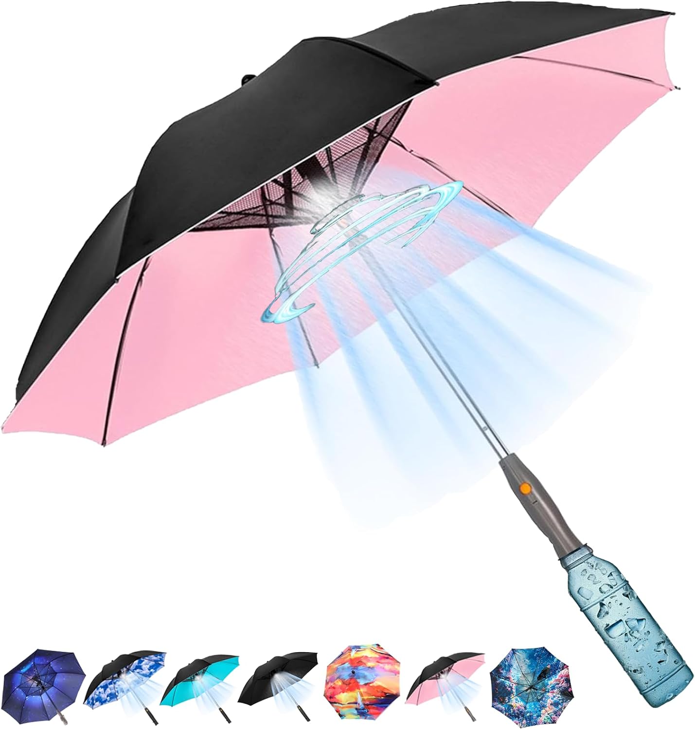 USB Oplaadbare Vernevelende Ko - Parasol Umbrella Large recensie en prijs
