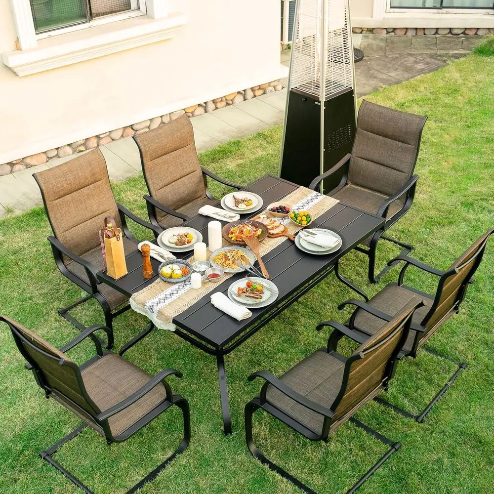 7-delige buiten-eetkamerset me - Outdoor Furniture Lounge Set recensie en prijs