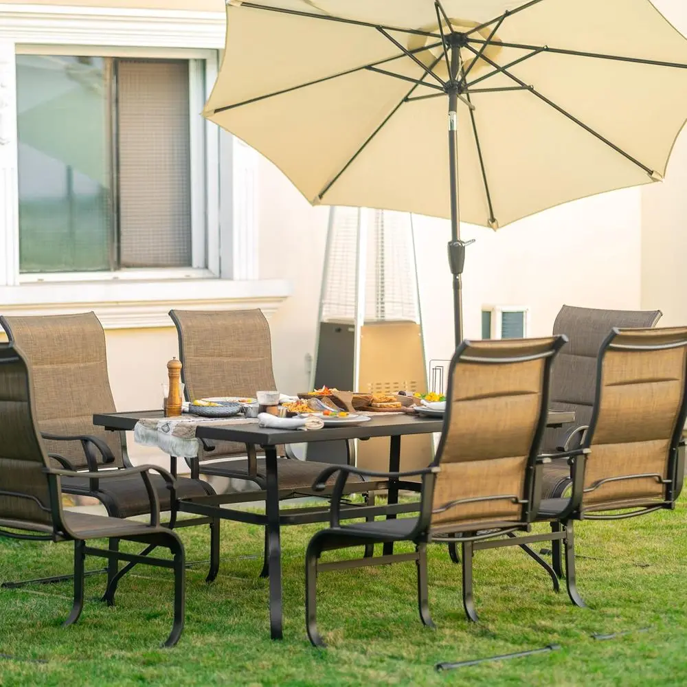 7-delige buiten-eetkamerset me - Outdoor Furniture Lounge Set recensie en prijs