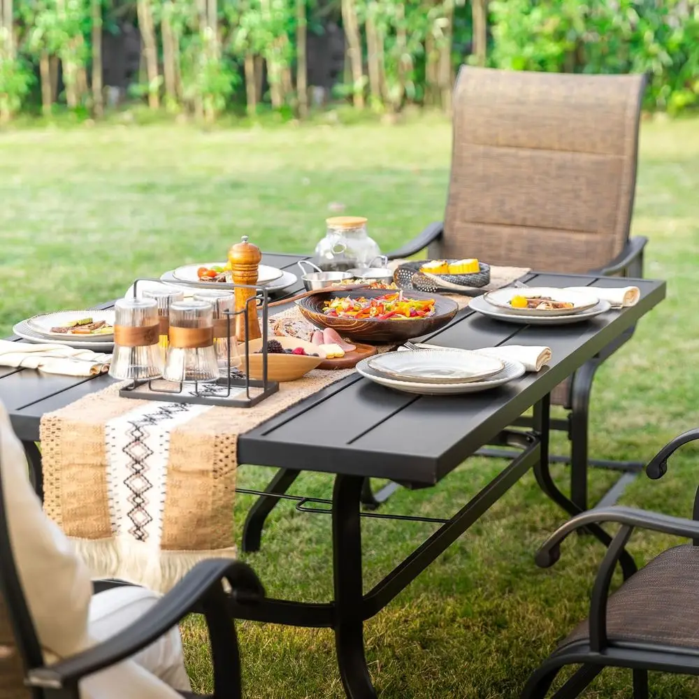 7-delige buiten-eetkamerset me - Outdoor Furniture Lounge Set recensie en prijs