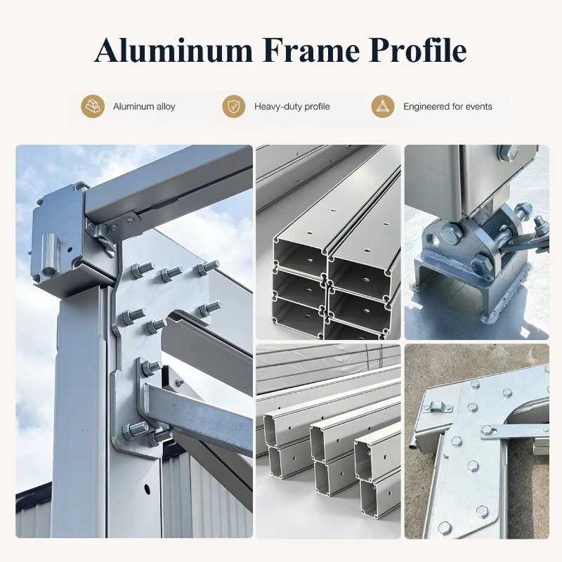 Aanpasbare aluminium frame A-v - Outdoor Furniture For Patio recensie en prijs