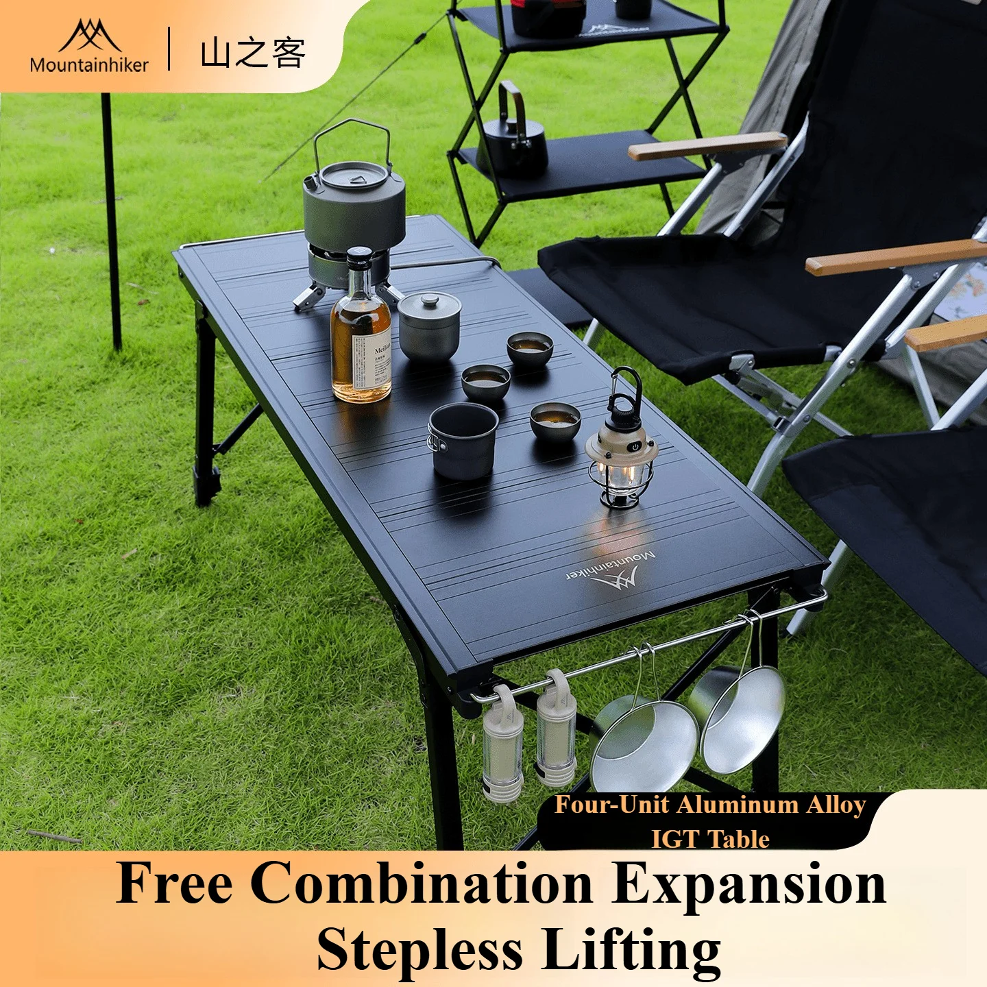 Mountainhiker Camping Opvouwba - Folding Picnic Table recensie en prijs