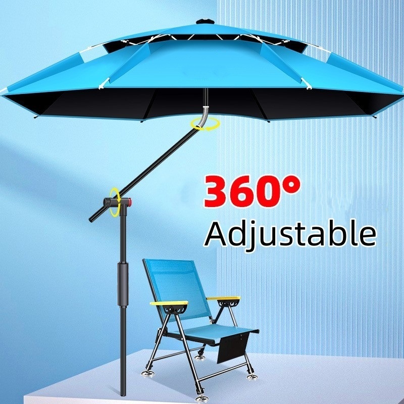 2.0-2.6M Blauwe Visparaplu Bui - Parasol Umbrella Large recensie en prijs