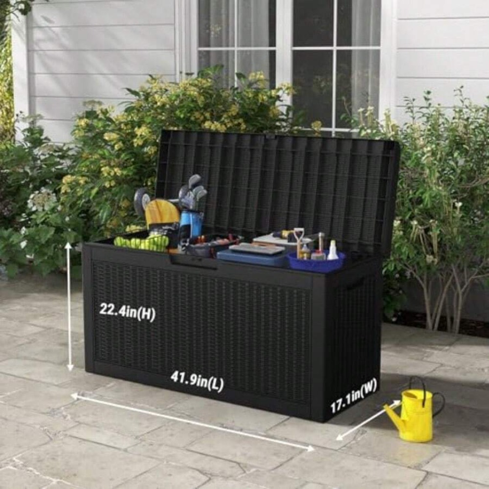 Buitenopslagbox, Deckbox, Wate - Outdoor Furniture For Patio recensie en prijs